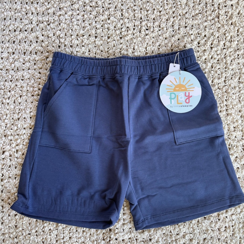 Little Sleepies boys size 10 Blue Casual Shorts NEW!